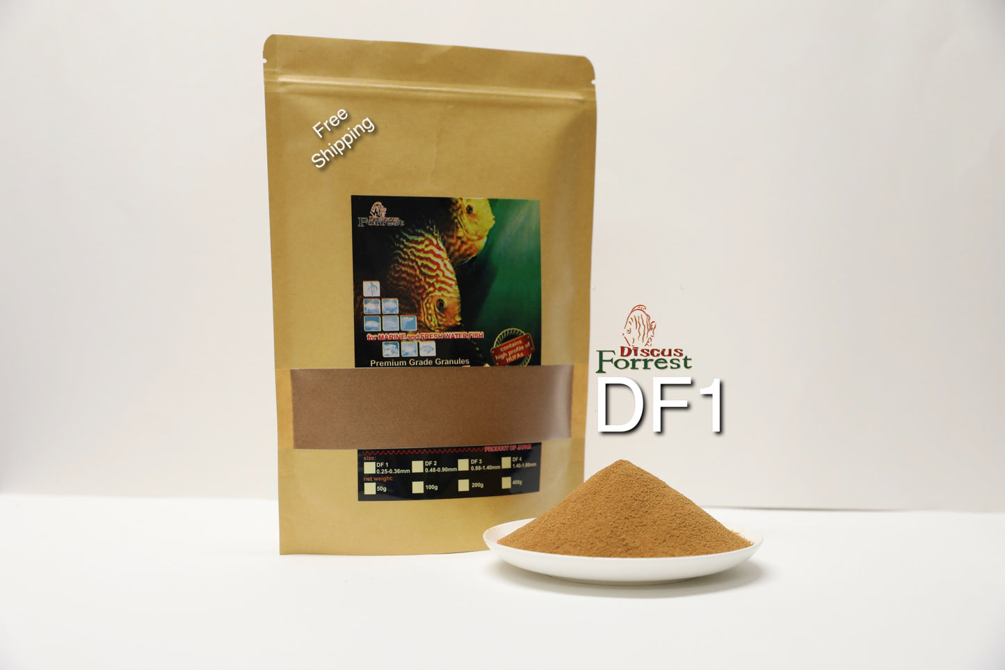 DF1-DiscusFORREST Premium Fish Granules Shipping Fee Included
